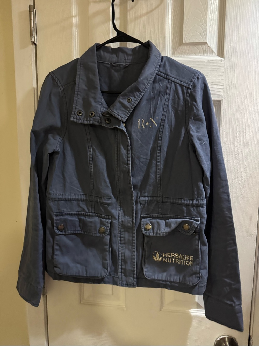 Aeropostale Women’s Size S Blue Utility Jacket